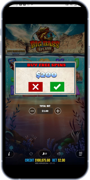 Play Big Bass Splash buy free spins