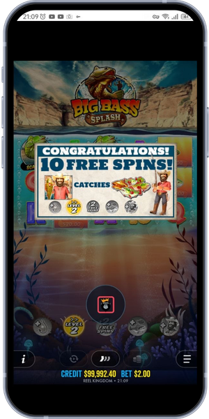 Big Bass Splash demo 10 free spins
