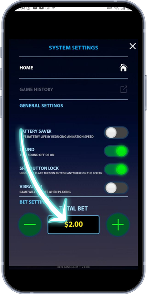 Big Bass Splash Review the system settings